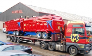 Marshall QM/14s Being Delivered for Dock Work